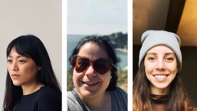 Stacey Watro, Erin Petree and Lan Lam